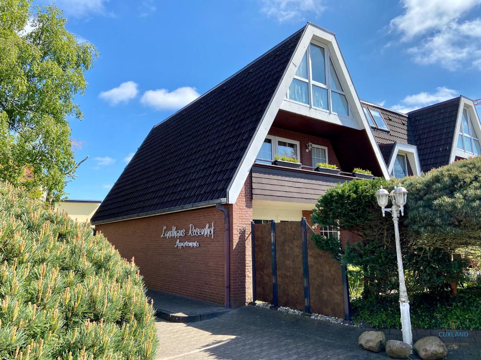 Landhaus Rosenhof Wohnung 2 쿡스하펜 외부 사진